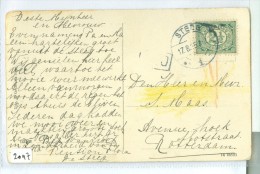 POSTKAART Gelopen In 1915 Van STEEG Naar ROTTERDAM * NVPH NR 55  (2097) - Storia Postale