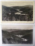 Cp LOT 2X St Blasien Hochenschwand Schweizer Alpen Hotel  Höhenkurort Voyagé 1936 Timbre Cachet St Blasien Schwarzwald - St. Blasien