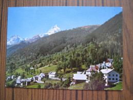 Le Rivier D'Allemont        Isère                  Au Fond Le Grand Pic De Belledonne - Allemont