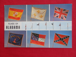 Flags Of Alabama     Not Mailed   Ref 1015 - Andere & Zonder Classificatie