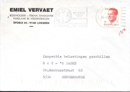 Omslag Enveloppe Lokeren 1980 - Briefe
