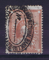 Australia: Queensland: Duty 1871 Mi 2 Sg F 17 - Usati