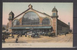 76 - Le Havre - La Gare - LL - Colorisée - Station