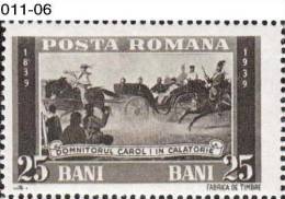 ROMANIA, 1939, Prince Carol At Calatorie, 1866, Sc. 475 - Neufs