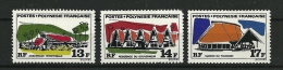 Polynésie Française Y & T N° 72 à 74 **  TTB - Gebraucht