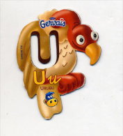Magnet Gervais Lettre U Comme Urubu - Advertising
