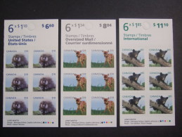 US 2013 United States,  Oversized Mail,  International    MNH **  (010503-1877/015) - Cuadernillos Completos