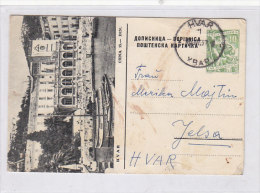 YUGOSLAVIA,postal Stationery HVAR - Postal Stationery