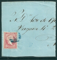 Spain 1855 EDIFIL 44 Madrid - Storia Postale