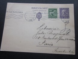 Kortbrev Brevkort+ T. Rajo  Stockholm Suéde Sverige Lettre Letter Cover Entiers Postaux Carte Postale > Librairie Paris - Ganzsachen