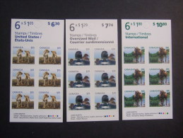 CANADA 2012  BK 476/478  United States, Oversized, International MNH **   (010500-1939/015 - Cuadernillos Completos