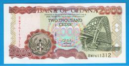 GHANA -  2000  Cedis  2002 SC  P-33 - Ghana