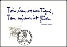 Germany Berlin 1969, Card - Briefe U. Dokumente