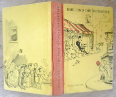 Livre Emil Und Die Detektive - Erich KASTNER - 1949 - BUCHERGILDE GUTENBERG ZURICH - Illustré Par WALTER TRIER - Erich Kästner