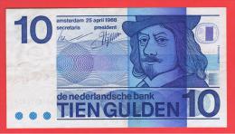 HOLANDA - Netherlands - Pays-Bas = 10  Gulden 1968  P-91 - 1 Gulden