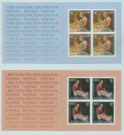 VATICANO 2010 NATALE  2 CARNET PAPA BENEDETTO XVI° - Unused Stamps