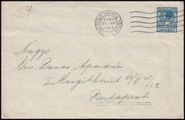 Netherlands 1925, Cover Amsterdam To Budapest - Storia Postale
