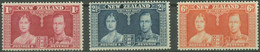 NEW ZEALAND..1937..Michel # 232-234...MLH. - Unused Stamps