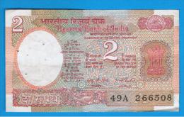 INDIA - 2 Rupias ND  Serie 49A - Inde