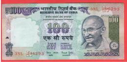 INDIA -100 Rupias ND  P-91  Serie 3NL  GANDHI - Inde