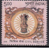 India Used 2008, Civil Service (image Sample) - Used Stamps