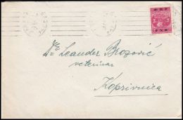 Yugoslavia 1950, Cover Zagreb To Koprivnica - Covers & Documents