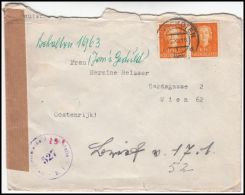 Netherlands 1916, Censored Cover Winschoten To Wien - Unused Stamps