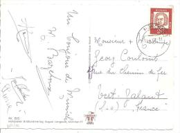 N°Y&T 204  MUNCHEN       Vers   FRANCE  Le   11 MAI 1962 (2 SCANS) - Cartas & Documentos