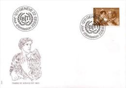 Schweiz / Switzerland - BIT Mi-Nr 108 FDC (s397) - Officials