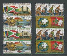 Burundi: 644/ 651 + PA 346/ 53 ** - Unused Stamps