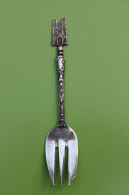 Cuillère (fourchette) De Collection "Cathédrale De Reims" Cuiller (Fork) - Spoon - Marne - Champagne - Cucchiai