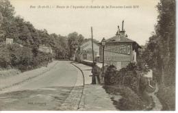 CPA BUC (Yvelines) - Route De L'Aqueduc Et Chemin De La Fontaine Louis XIV - Buc