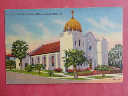 Clearwater,FL--St. Cecilia's Catholic Church--not Mailed--PJ162 - Clearwater