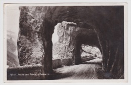 (RECTO / VERSO) LA ROUTE DES GRANDS GOULETS EN 1939 - BELLE FLAMME DE VILLARD DE LANS - Les Grands Goulets