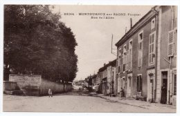 Cpa 88 - Monthureux Sur Saône (Vosges) - Rue De L'allée - Monthureux Sur Saone