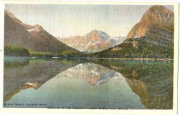 Reflection On Lake McDermott, Glacier National Park, Montana - Autres & Non Classés