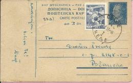 Carte Postale - Celje, 17.3.1953., Yugoslavia - Lettres & Documents