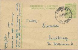 Carte Postale - Zagreb, 1955., Yugoslavia - Lettres & Documents