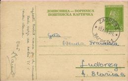 Carte Postale - Zagreb, 10.11.1953., Yugoslavia - Storia Postale