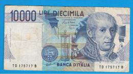 ITALIA - ITALY =  10.000 Liras 1984  P-112 - Biglietti Di Stato