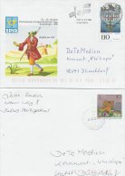 Germany - Postal Stationeries.  4 Covers   #  446 - Privé Briefomslagen - Gebruikt