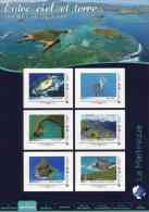 Collector 2013 "Entre Ciel Et Terre ... LA MARTINIQUE - Feuillet De 6 Timbres Autocollants Lettre Verte 20g" - Collectors