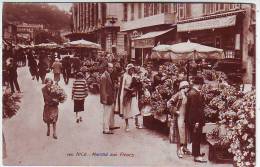 06. NICE . MARCHE AUX FLEURS . BELLE ANIMATION. BRASSERIE DU THEATRE - Markets, Festivals