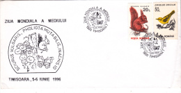 SQUIRREL SPECIAL COVER 1996, ROMANIA. - Climbing Birds