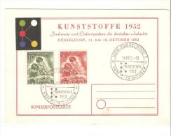 Tarjeta  De Alemania. 1952 - Covers & Documents