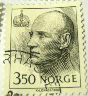 Norway 1992 King Olav V 3.50kr - Used - Used Stamps