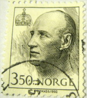 Norway 1992 King Olav V 3.50kr - Used - Used Stamps