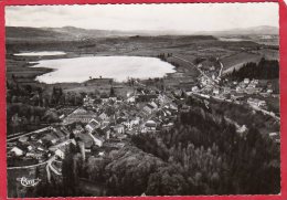 CPSM 39 CLAIRVAUX LE LACS Vue Panoramique Aérienne Au Fond Les Lacs  * Format CPM - Clairvaux Les Lacs