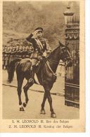 BELGIQUE  - S.M LEOPOLD  III- ROI Des BELGES- -  Z.M. LEOPOLD  III KONNING DER BELGEN- A CHEVAL - Sammlungen & Sammellose