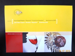 Cyprus Philatelic Information 2010 Joint Issue Cyprus-Romania Viticulture+Christmas 2010 - Covers & Documents